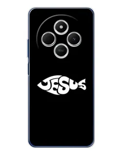Чехол для TECNO Spark 30C с картинкой «Рыба Jesus» Чехол для TECNO Spark 30C с картинкой «Рыба Jesus»