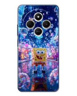 Чехол для TECNO Spark 30C с картинкой «Неоновый океан»