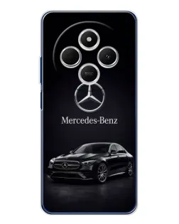 Чехол для TECNO Spark 30C с картинкой «Mercedes — решетка радиатора»