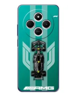 Чехол для TECNO Spark 30C с картинкой «Mercedes AMG Petronas»