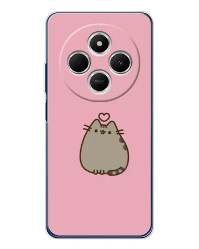 Чехол для TECNO Spark 30C с картинкой «Pusheen сердце» Чехол для TECNO Spark 30C с картинкой «Pusheen сердце»