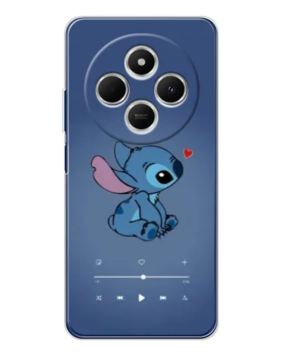 Чехол для TECNO Spark 30C с картинкой «Музыкальный Stitch»