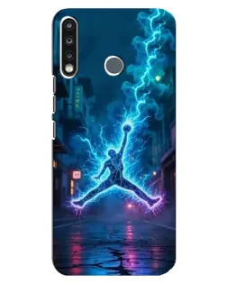 Чехол для TECNO Spark 4 с картинкой «Jordan Gold Jumpman» Чехол для TECNO Spark 4 с картинкой «Jordan Gold Jumpman»