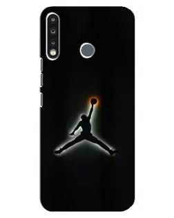 Чехол для TECNO Spark 4 с картинкой «Jordan Gradient Logo» Чехол для TECNO Spark 4 с картинкой «Jordan Gradient Logo»