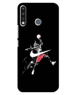 Чехол для TECNO Spark 4 с картинкой «Jordan Jumpman»