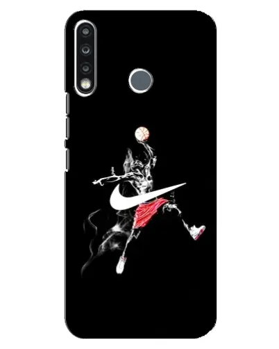 Чехол для TECNO Spark 4 с картинкой «Jordan Jumpman»