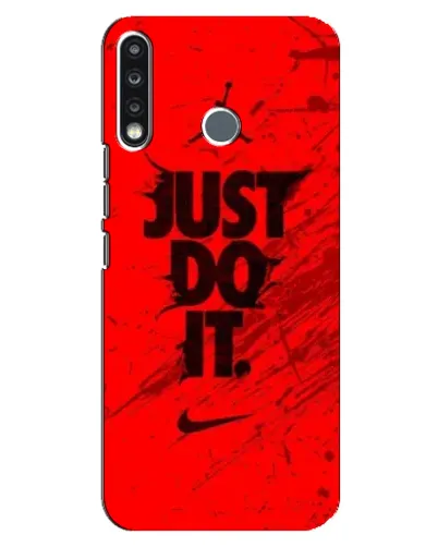 Чехол для TECNO Spark 4 с картинкой «Nike Just Do It»
