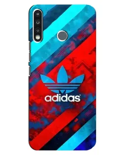 Чехол для TECNO Spark 4 с картинкой «Абстракция Adidas» Чехол для TECNO Spark 4 с картинкой «Абстракция Adidas»