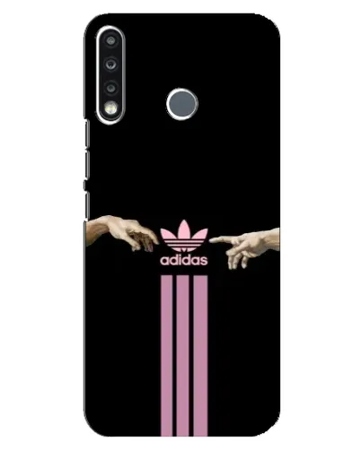 Чехол для TECNO Spark 4 с картинкой «Adidas Hands»