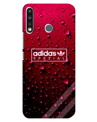 Чехол для TECNO Spark 4 с картинкой «Adidas Gold Marble»