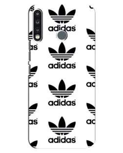 Чехол для TECNO Spark 4 с картинкой «Adidas Pattern»