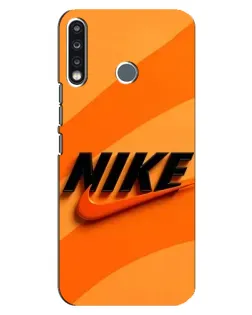 Чехол для TECNO Spark 4 с картинкой «Оранжевый драйв Nike» Чехол для TECNO Spark 4 с картинкой «Оранжевый драйв Nike»