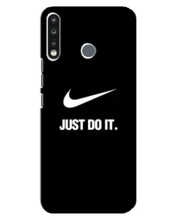 Чехол для TECNO Spark 4 с картинкой «Классический принт Nike»