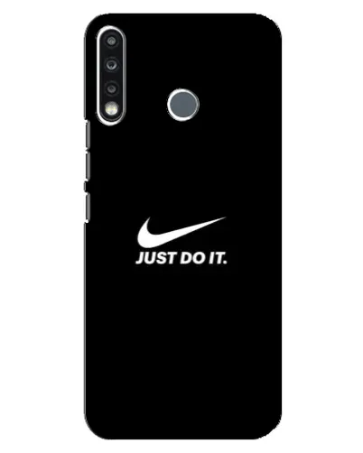 Чехол для TECNO Spark 4 с картинкой «Минимализм от Nike»