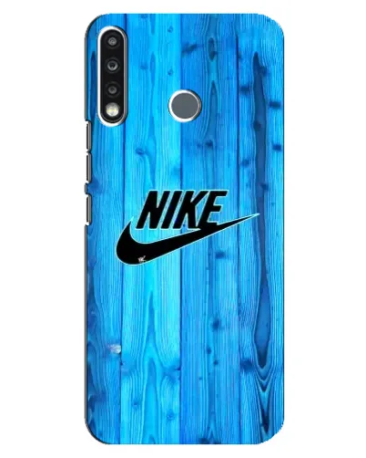 Чехол для TECNO Spark 4 с картинкой «Голубое дерево Nike»