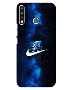 Чехол для TECNO Spark 4 с картинкой «Звездный путь Nike»