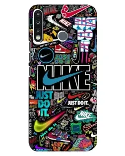 Чехол для TECNO Spark 4 с картинкой «Яркий коллаж Nike» Чехол для TECNO Spark 4 с картинкой «Яркий коллаж Nike»