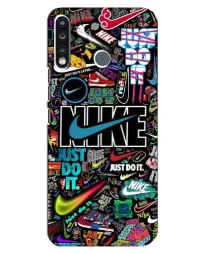 Чехол для TECNO Spark 4 с картинкой «Яркий коллаж Nike» Чехол для TECNO Spark 4 с картинкой «Яркий коллаж Nike»