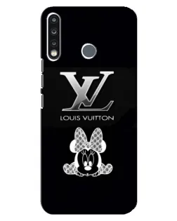 Чехол для TECNO Spark 4 с картинкой «LV и Минни Маус»
