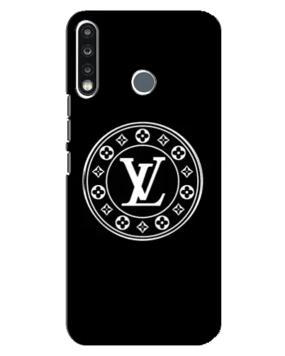 Чехол для TECNO Spark 4 с картинкой «LV — печать стиля»