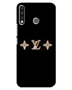 Чехол для TECNO Spark 4 с картинкой «Louis Vuitton — минимализм»