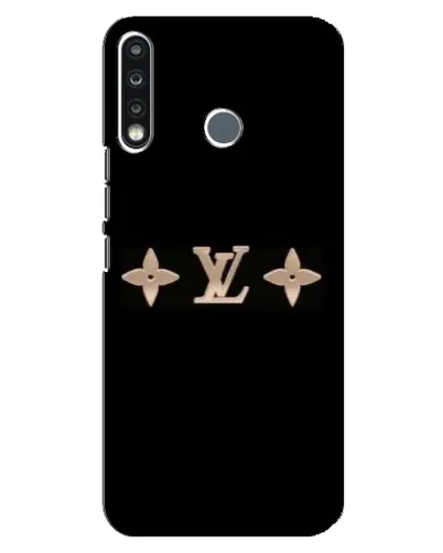 Чехол для TECNO Spark 4 с картинкой «Louis Vuitton — минимализм»