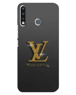 Чехол для TECNO Spark 4 с картинкой «Градиент Louis Vuitton»