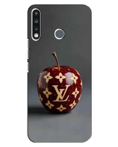 Чехол для TECNO Spark 4 с картинкой «Красное яблоко LV»