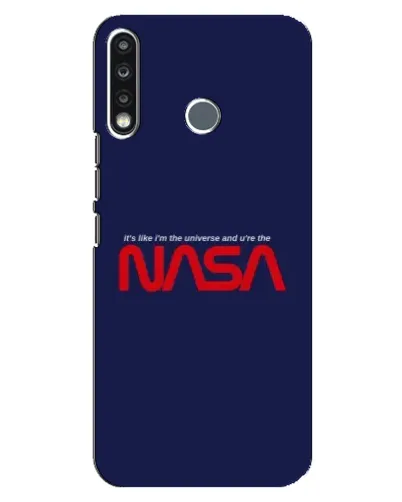 Чехол для TECNO Spark 4 с картинкой «NASA — глубокий космос»