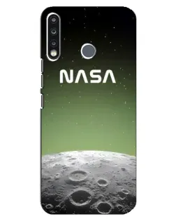 Чехол для TECNO Spark 4 с картинкой «NASA — лунный градиент» Чехол для TECNO Spark 4 с картинкой «NASA — лунный градиент»