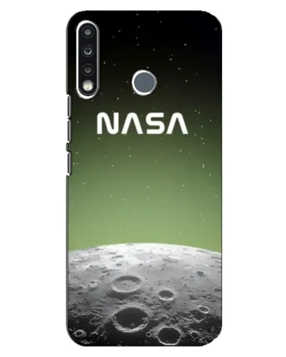 Чехол для TECNO Spark 4 с картинкой «NASA — лунный градиент»