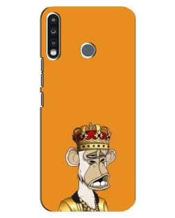 Чехол для TECNO Spark 4 с картинкой «Золотая обезьяна Bored Ape» Чехол для TECNO Spark 4 с картинкой «Золотая обезьяна Bored Ape»