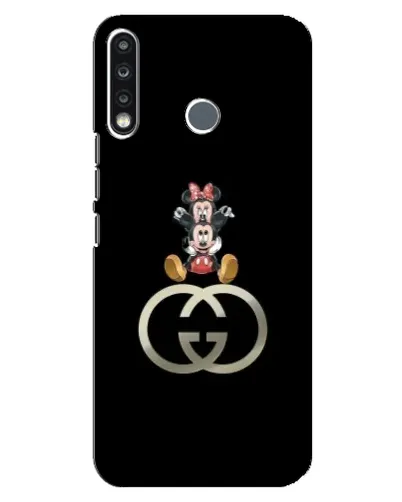 Чехол для TECNO Spark 4 с картинкой «Минни Маус на лого» Чехол для TECNO Spark 4 с картинкой «Минни Маус на лого»