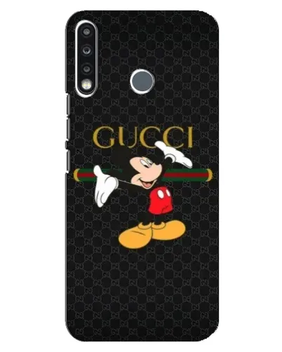 Чехол для TECNO Spark 4 с картинкой «Микки Маус Gucci» Чехол для TECNO Spark 4 с картинкой «Микки Маус Gucci»