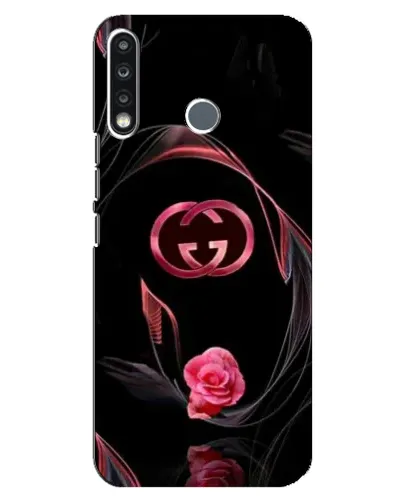 Чехол для TECNO Spark 4 с картинкой «Gucci — неоновая роза» Чехол для TECNO Spark 4 с картинкой «Gucci — неоновая роза»