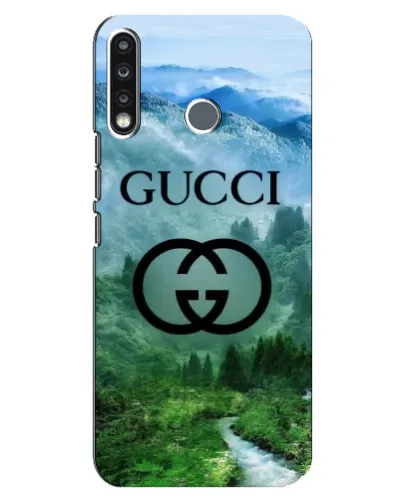 Чехол для TECNO Spark 4 с картинкой «Gucci — горный пейзаж» Чехол для TECNO Spark 4 с картинкой «Gucci — горный пейзаж»