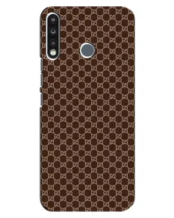 Чехол для TECNO Spark 4 с картинкой «Gucci — шоколадная сетка» Чехол для TECNO Spark 4 с картинкой «Gucci — шоколадная сетка»