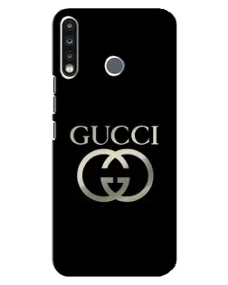 Чехол для TECNO Spark 4 с картинкой «Gucci — золото на черном» Чехол для TECNO Spark 4 с картинкой «Gucci — золото на черном»