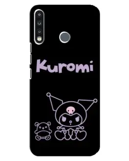 Чехол для TECNO Spark 4 с картинкой «Kuromi — черный минимализм» Чехол для TECNO Spark 4 с картинкой «Kuromi — черный минимализм»