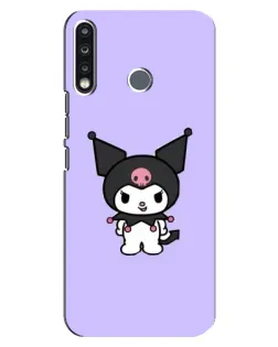 Чехол для TECNO Spark 4 с картинкой «Kuromi — нежный фиолетовый» Чехол для TECNO Spark 4 с картинкой «Kuromi — нежный фиолетовый»