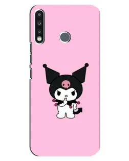 Чехол для TECNO Spark 4 с картинкой «Kuromi — розовая нежность» Чехол для TECNO Spark 4 с картинкой «Kuromi — розовая нежность»