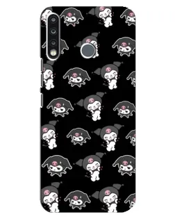 Чехол для TECNO Spark 4 с картинкой «Черный паттерн Kuromi» Чехол для TECNO Spark 4 с картинкой «Черный паттерн Kuromi»