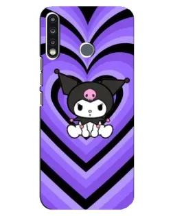 Чехол для TECNO Spark 4 с картинкой «Kuromi и фиолетовые сердца» Чехол для TECNO Spark 4 с картинкой «Kuromi и фиолетовые сердца»