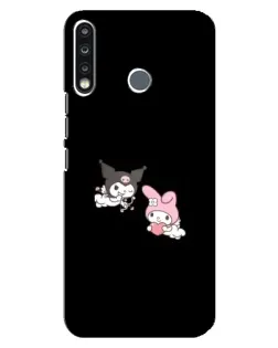Чехол для TECNO Spark 4 с картинкой «My Melody и Kuromi» Чехол для TECNO Spark 4 с картинкой «My Melody и Kuromi»