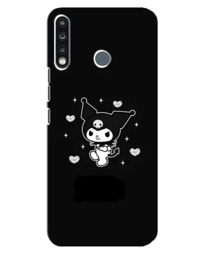 Чехол для TECNO Spark 4 с картинкой «Черная Куроми»