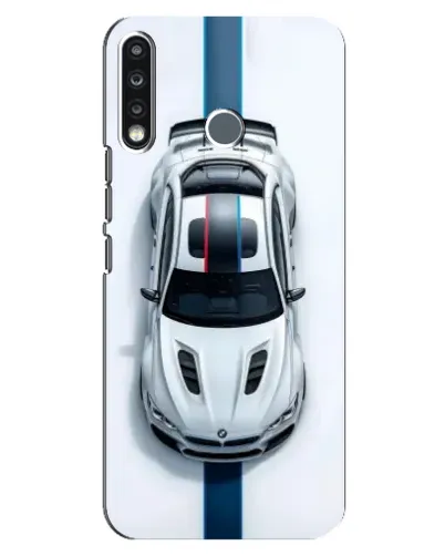 Чехол для TECNO Spark 4 с картинкой «Вид сверху — BMW M» Чехол для TECNO Spark 4 с картинкой «Вид сверху — BMW M»