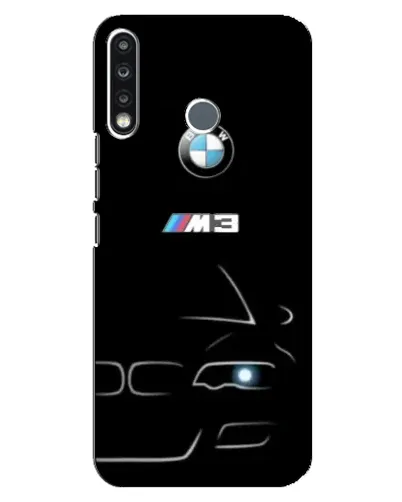 Чехол для TECNO Spark 4 с картинкой «Минималистичный принт BMW M3» Чехол для TECNO Spark 4 с картинкой «Минималистичный принт BMW M3»