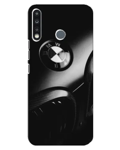 Чехол для TECNO Spark 4 с картинкой «Эмблема BMW — макро» Чехол для TECNO Spark 4 с картинкой «Эмблема BMW — макро»
