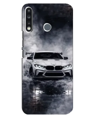 Чехол для TECNO Spark 4 с картинкой «BMW сквозь туман» Чехол для TECNO Spark 4 с картинкой «BMW сквозь туман»