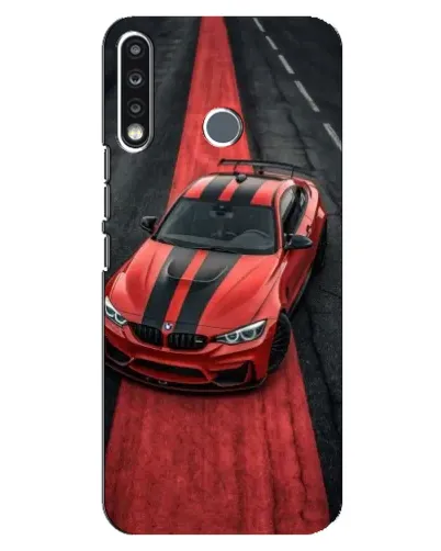 Чехол для TECNO Spark 4 с картинкой «BMW на красной дорожке» Чехол для TECNO Spark 4 с картинкой «BMW на красной дорожке»